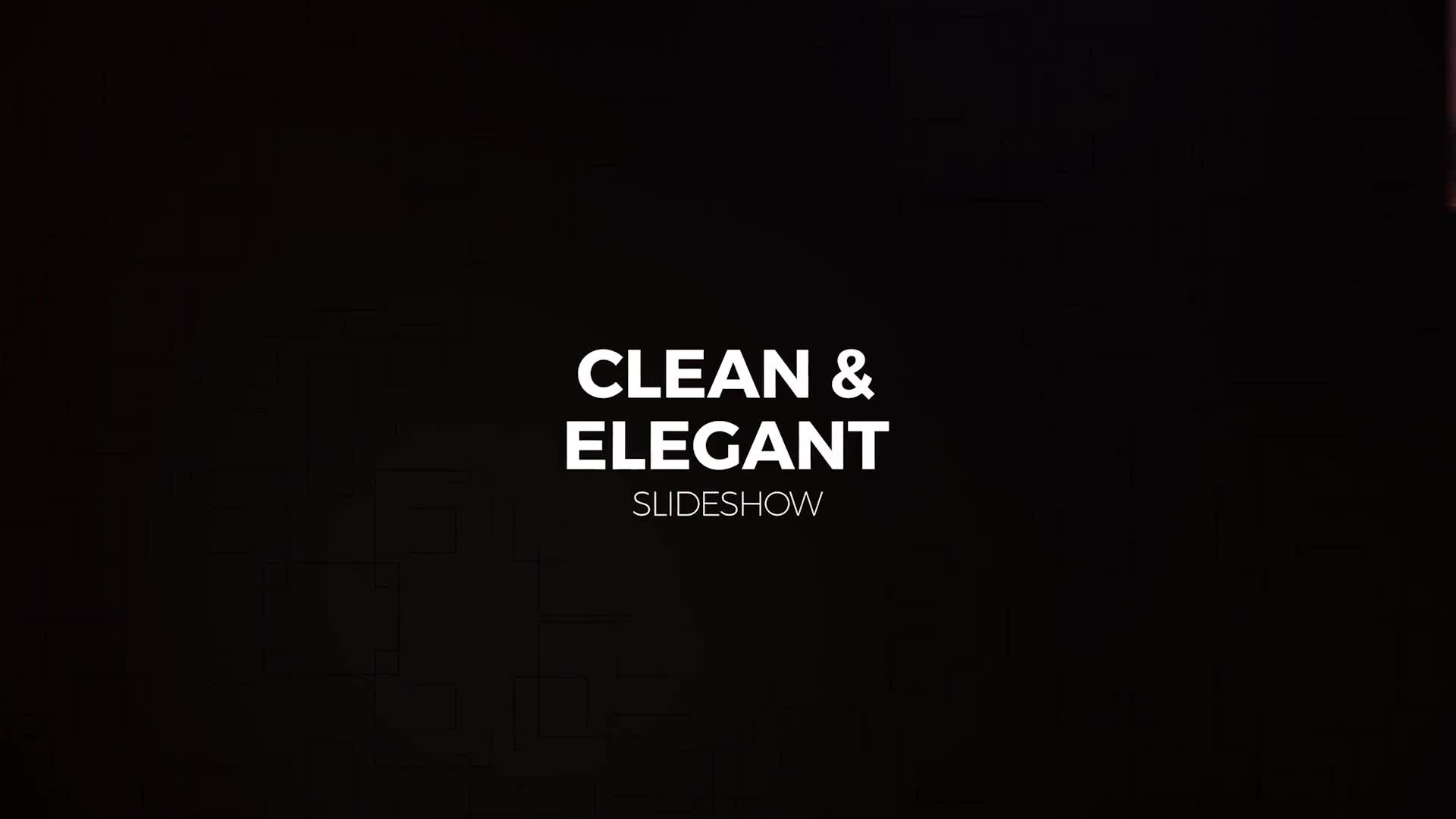 Clean Elegant Slideshow Videohive 16423139 After Effects Image 1