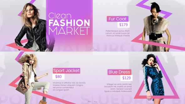 Clean Fashion Market - Download Videohive 20328902