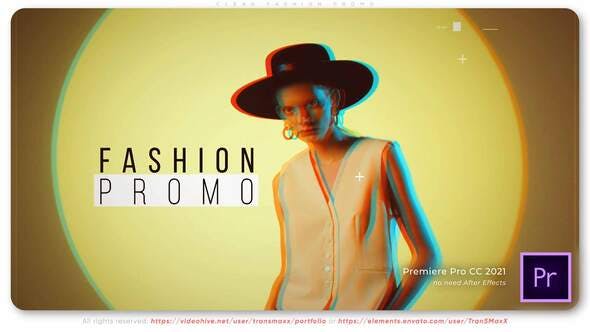 Clean Fashion Promo - 34615167 Videohive Download