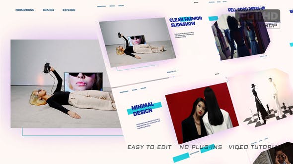 Clean Fashion Slideshow - Videohive Download 33234390