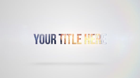 Clean Fire Title - 26252462 Videohive Download