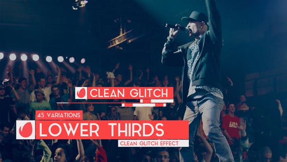 Clean Glitch Lower Third - Videohive Download 11769696