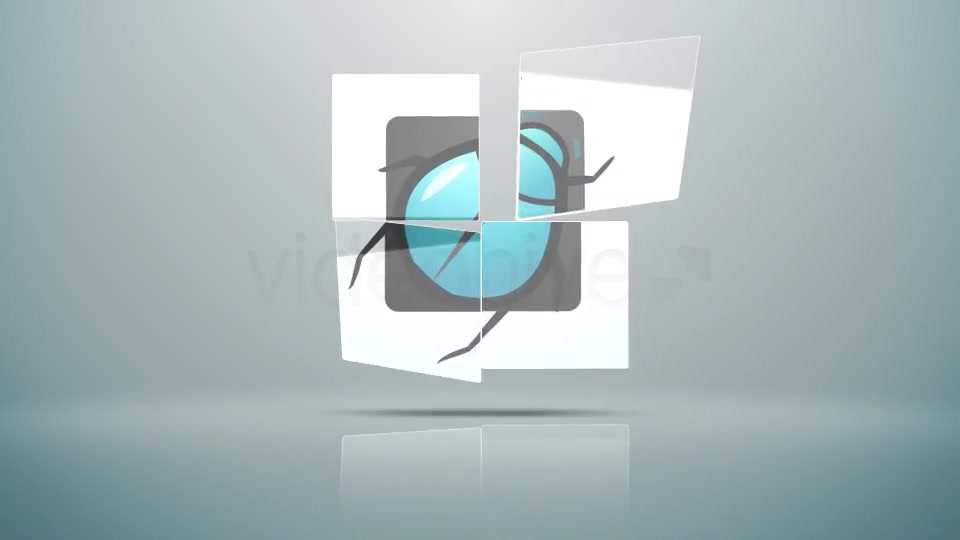 Clean Glossy Logo Sting - Download Videohive 2935511