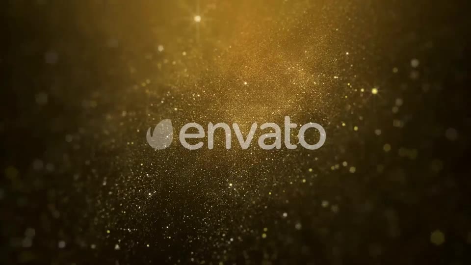Clean Gold Particles Background Videohive 22957984 Motion Graphics Image 2