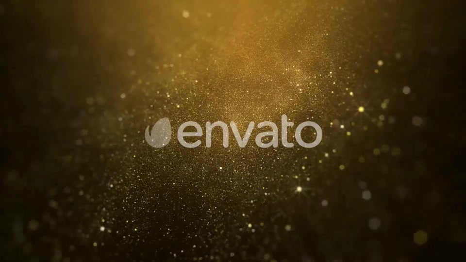 Clean Gold Particles Background Videohive 22957984 Motion Graphics Image 3