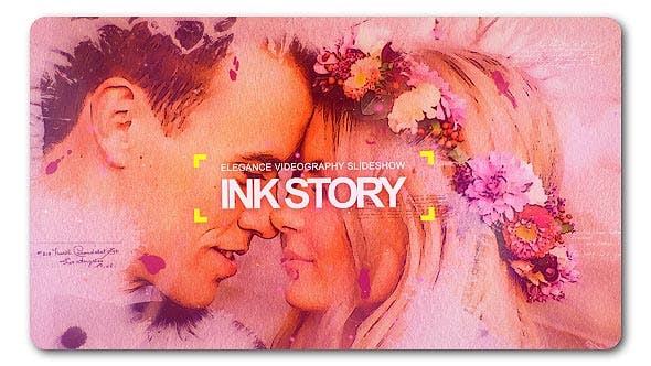 Clean Ink Watercolor Slideshow - Download 19533490 Videohive