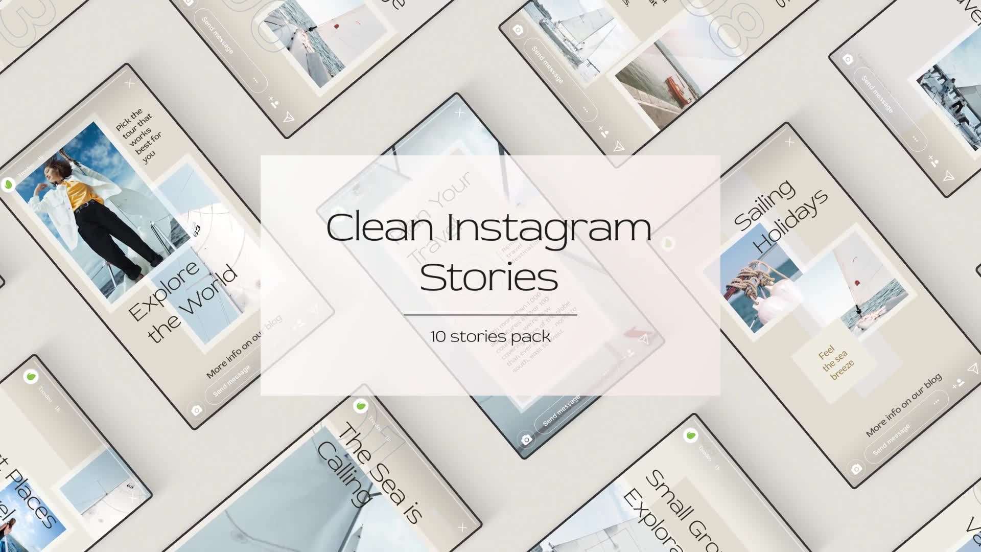 Clean Instagram Stories Videohive 28301087 After Effects Image 2