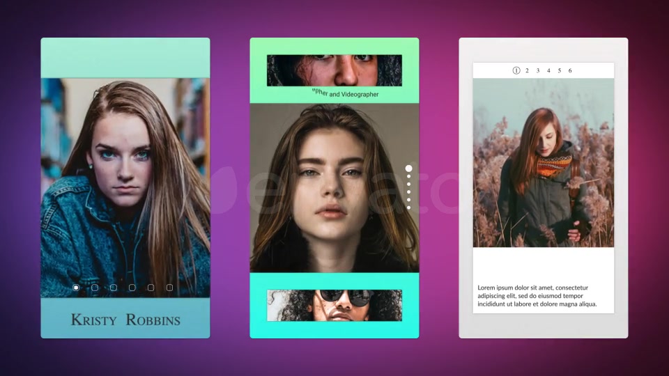 Clean Instagram Stories Slides Videohive 25259720 After Effects Image 5
