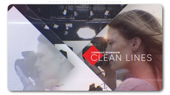 Clean Lines Cinematic Slideshow - 22745356 Videohive Download