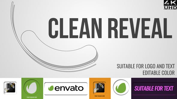 Clean Logo Reveal - 31387815 Download Videohive