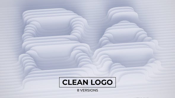 Clean Logo Reveal - 44430203 Videohive Download