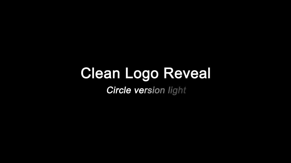 Clean Logo Reveal Videohive 12644262 After Effects Image 2