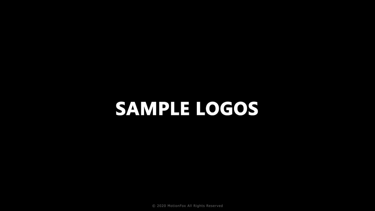 Clean Logo Reveal Videohive 28625686 After Effects Image 3