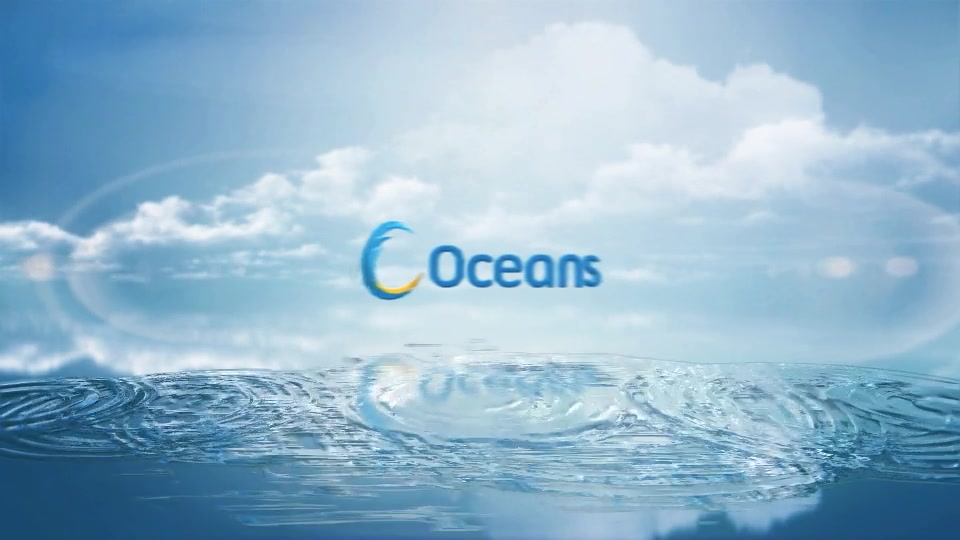 Clean Logo V03 Water Ripples - Download Videohive 8960200