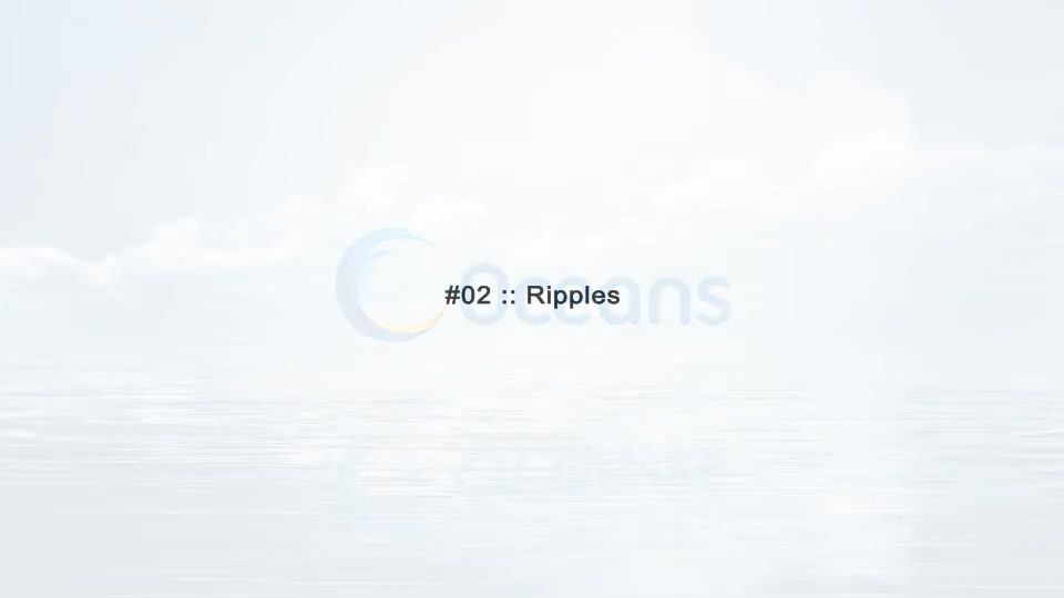 Clean Logo V03 Water Ripples - Download Videohive 8960200