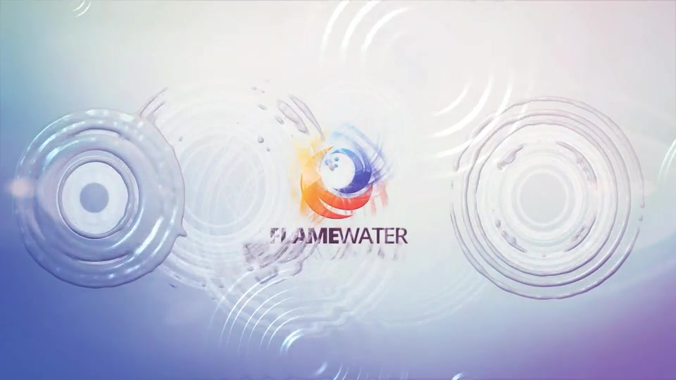 Clean Logo V03 Water Ripples - Download Videohive 8960200