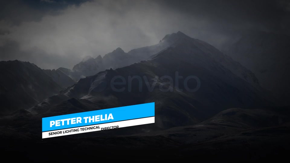 Clean Lower Thirds Videohive 21853667 After Effects Image 5