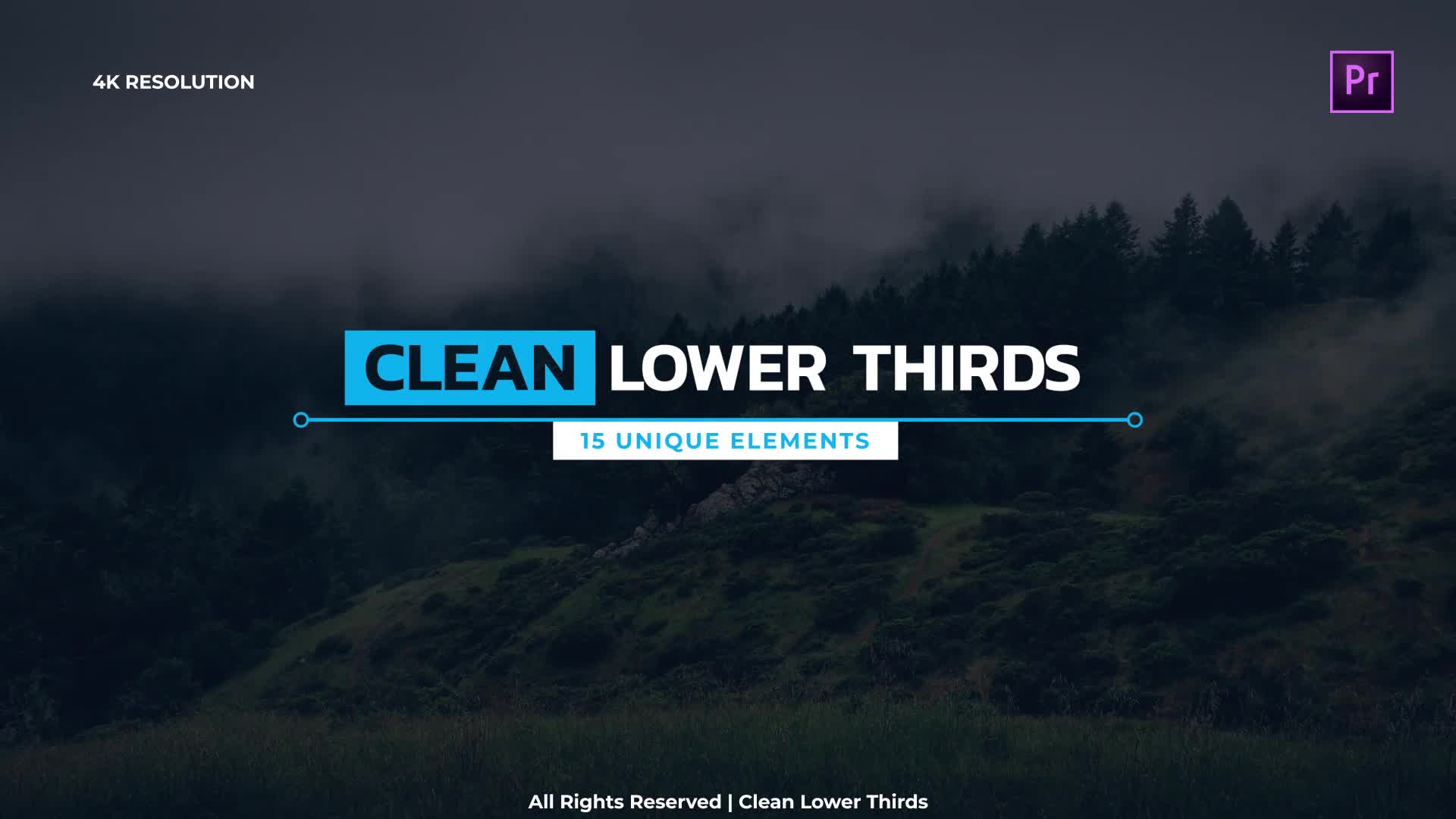 Clean Lower Thirds Videohive 29953354 Premiere Pro Image 1