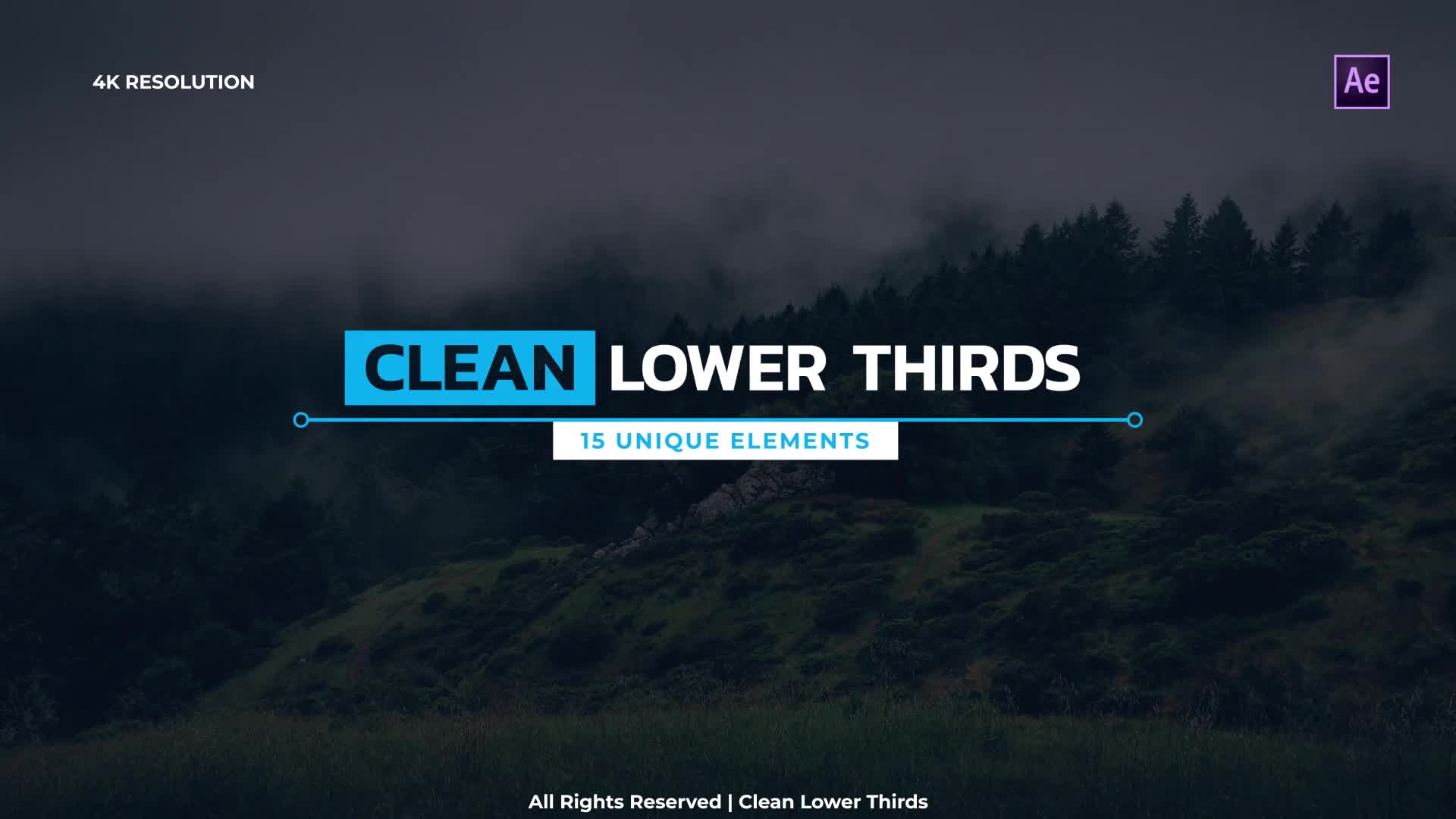 Clean Lower Thirds Videohive 30077518 After Effects Image 1