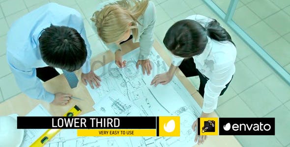 Clean Lower Thirds - Videohive Download 9054769
