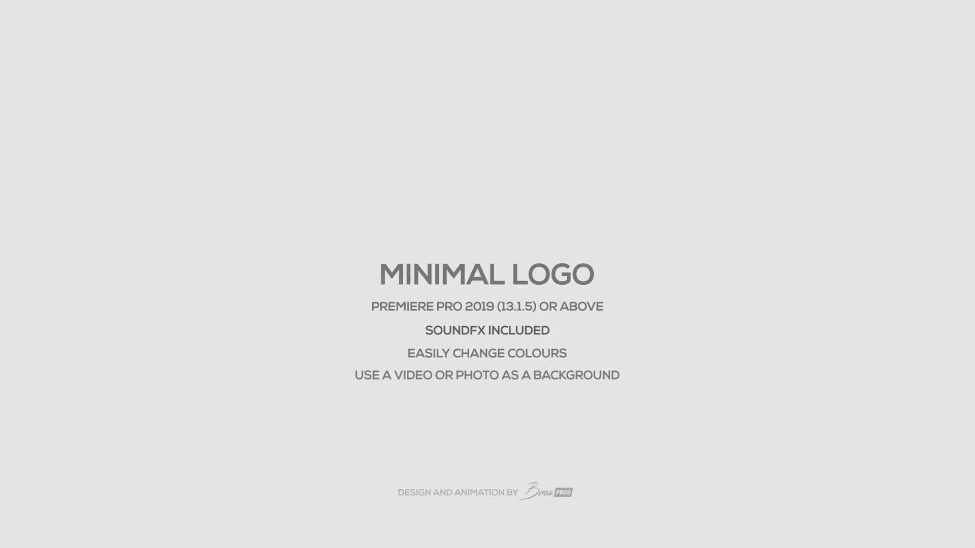 Clean Minimal Logo Stings Videohive 24976508 Premiere Pro Image 1