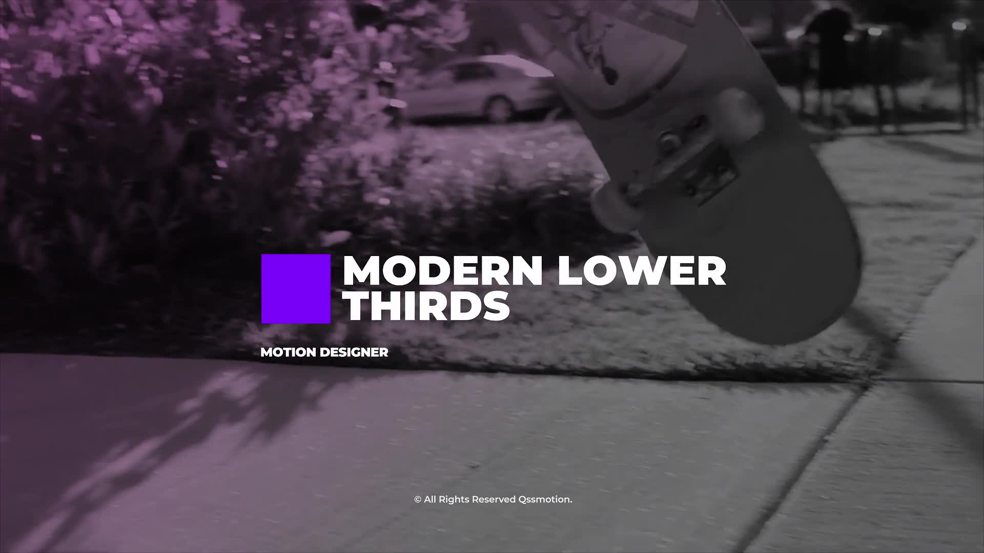Clean & Minimal Lower Thirds For Final Cut Pro Videohive 29224402 Apple Motion Image 9