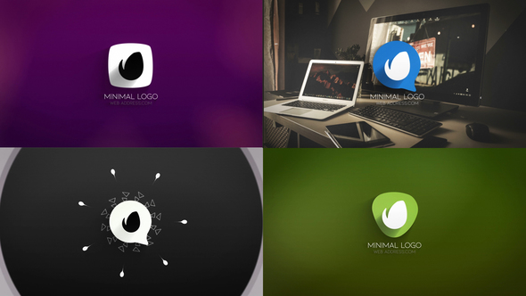 Clean Minimal Modular Logo Reveals - Download Videohive 23188388