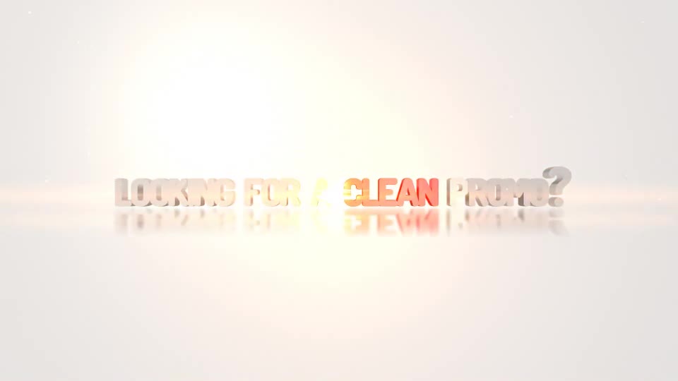 Clean Minimal Promo Titles - Download Videohive 9411839