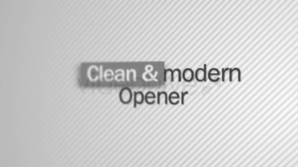 Clean & Modern Opener Videohive 3939186 After Effects Image 11