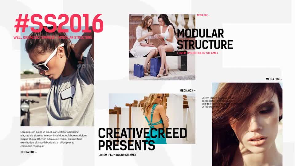 Clean Modern Slideshow / Fashion Opener / Clothes Collection / Stylish Models Gallery Videohive 15895246 After Effects Image 1