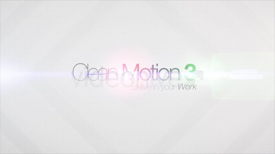 Clean Motion 3 - Download Videohive 5091628