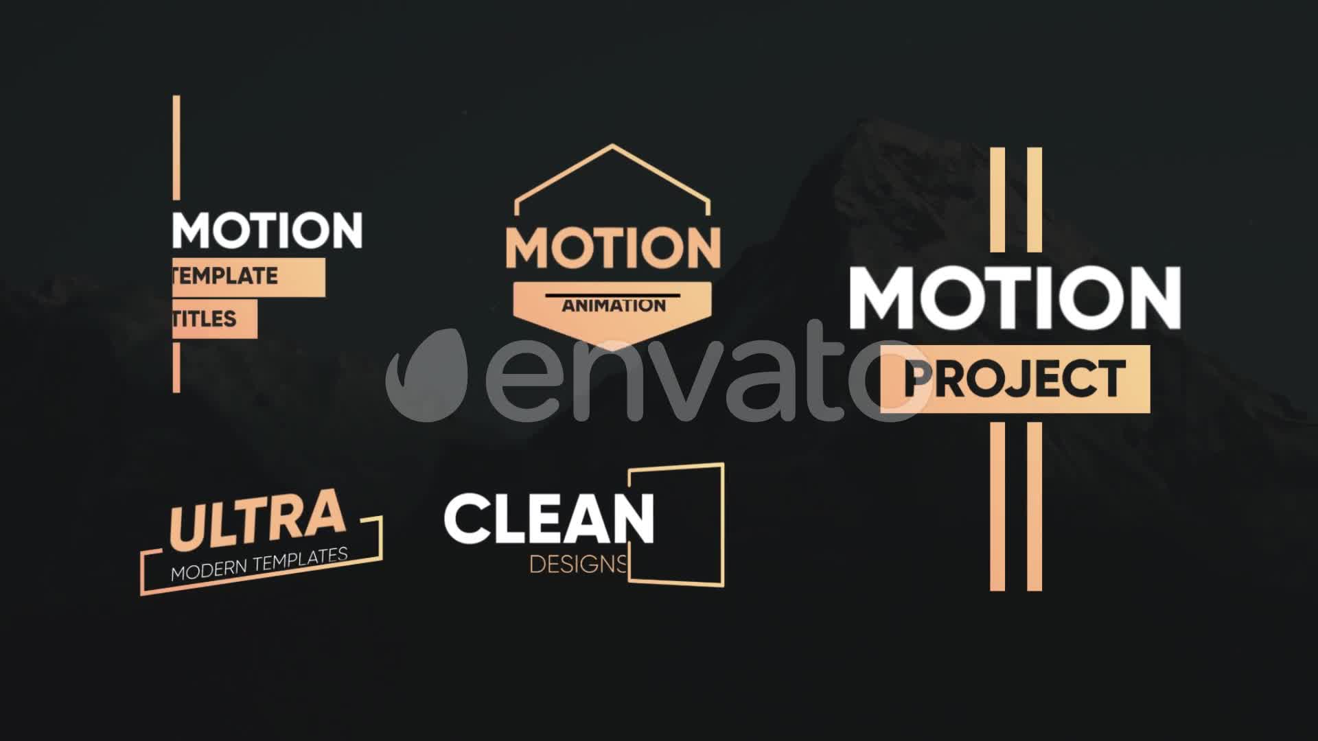 Clean Motion Titles Premiere Pro Videohive 26342522 Premiere Pro Image 1