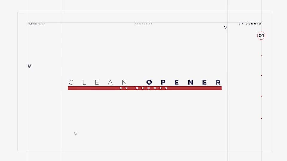 Clean Opener Videohive 37901816 After Effects Image 1