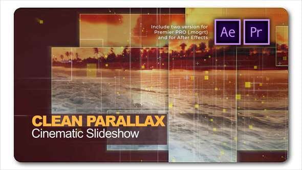 Clean Parallax Cinematic Slideshow - Download Videohive 27594834
