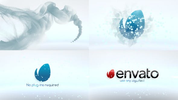 Clean Particle Logo - 13243120 Download Videohive
