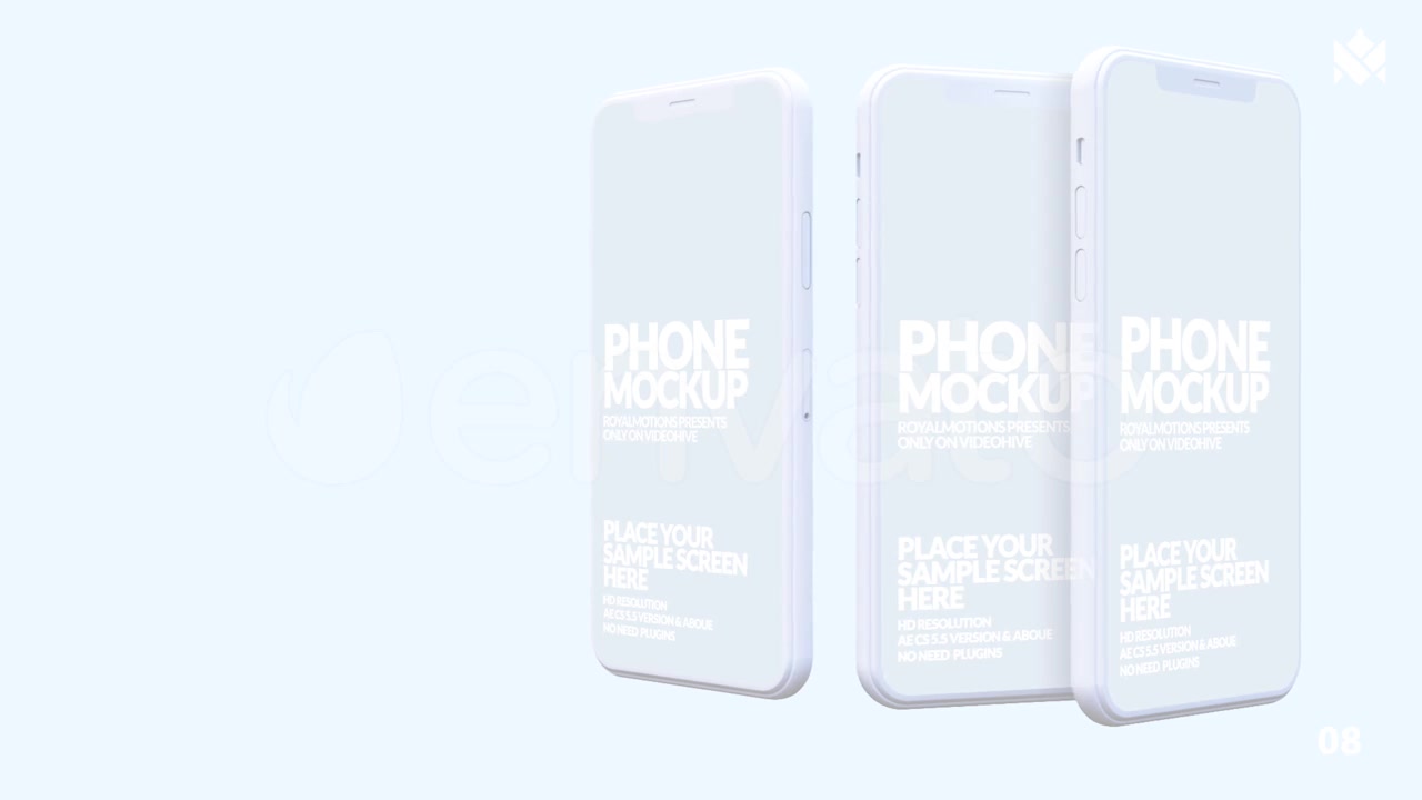 Clean Phone Promo Mock up V.01 Videohive 28743992 After Effects Image 10