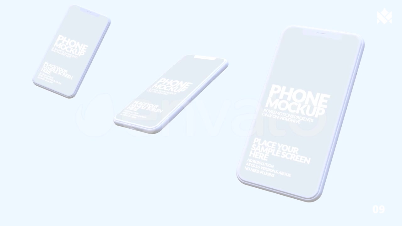 Clean Phone Promo Mock up V.01 Videohive 28743992 After Effects Image 11