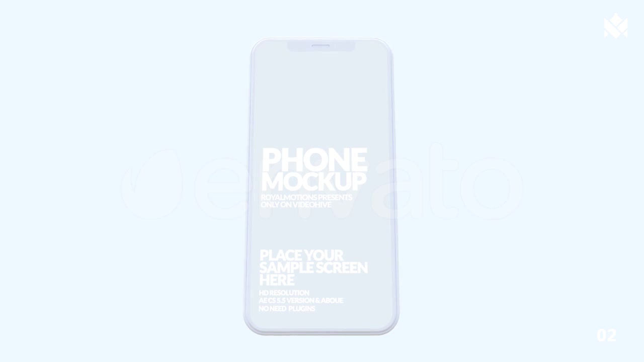 Clean Phone Promo Mock up V.01 Videohive 28743992 After Effects Image 3