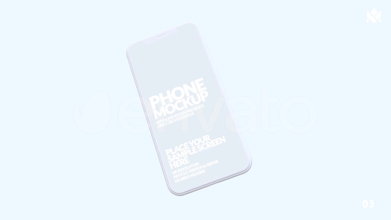 Clean Phone Promo Mock up V.01 Videohive 28743992 After Effects Image 4