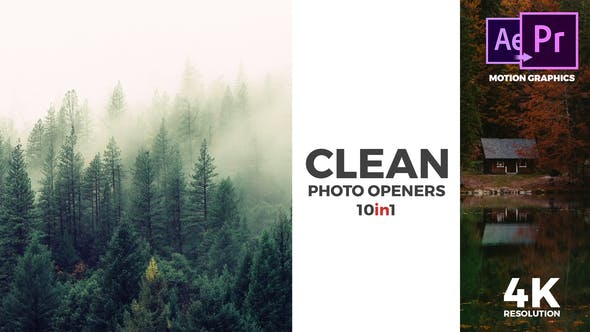 Clean Photo Openers Logo Reveal - Videohive 22122951 Download