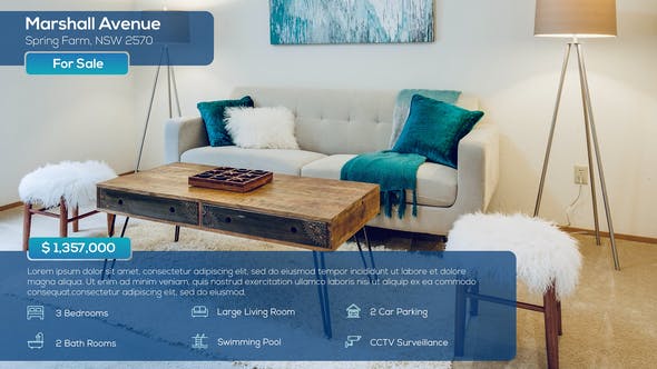 Clean Real Estate Slideshow - Videohive Download 27775395
