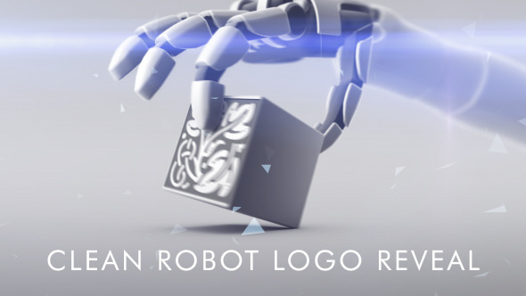 Clean Robot Logo Reveal - Download Videohive 8962784