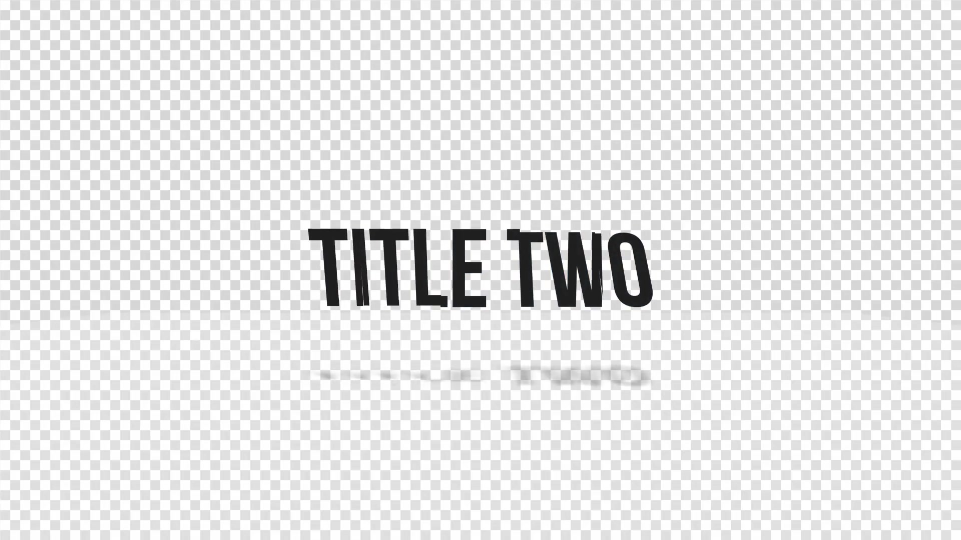 Clean Rotation Title 2 - Download Videohive 23433431