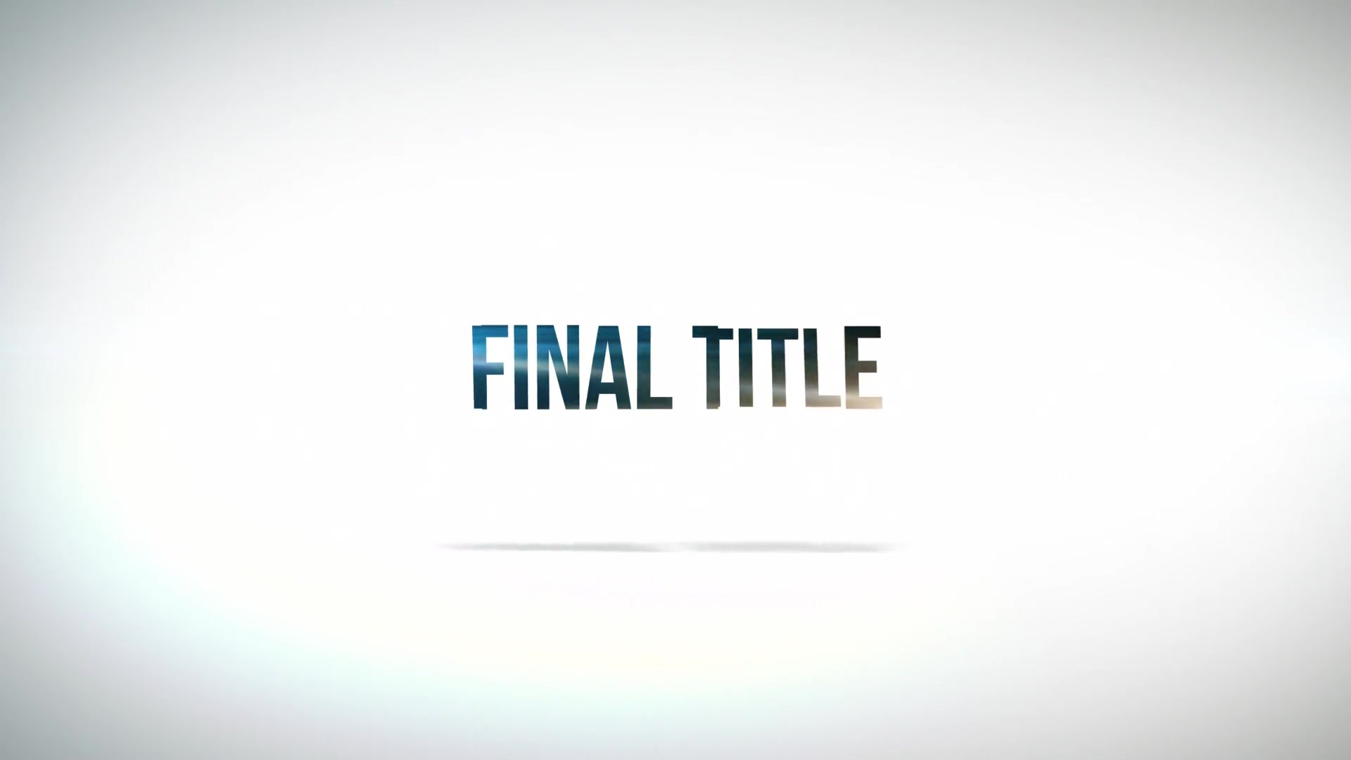 Clean Rotation Title - Download Videohive 22708041