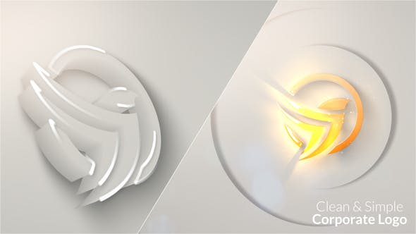 Clean & Simple Corporate Logo Reveal - 31325813 Videohive Download