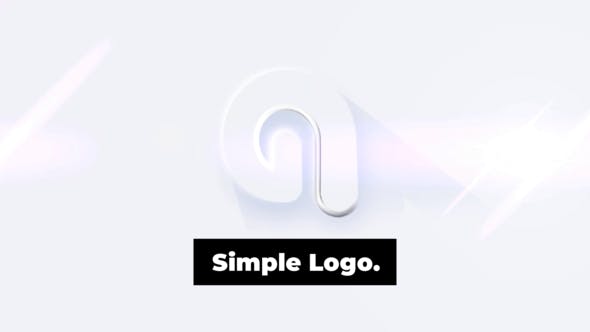 Clean Simple Logo - Videohive Download 34599687