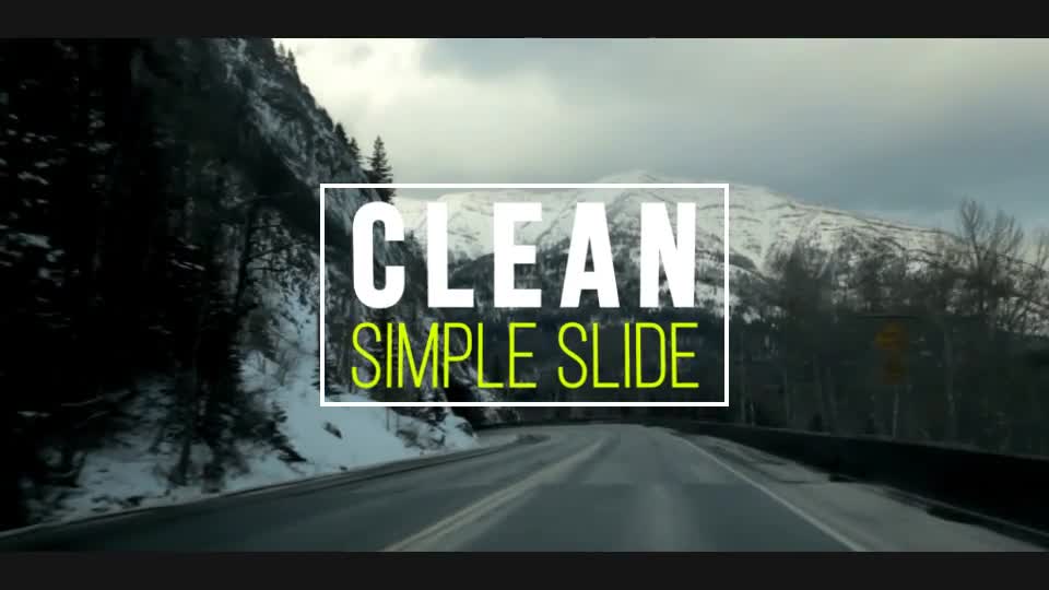 Clean Slide Opener Videohive 15481925 After Effects Image 1