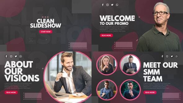 Clean Slideshow - 32817212 Videohive Download
