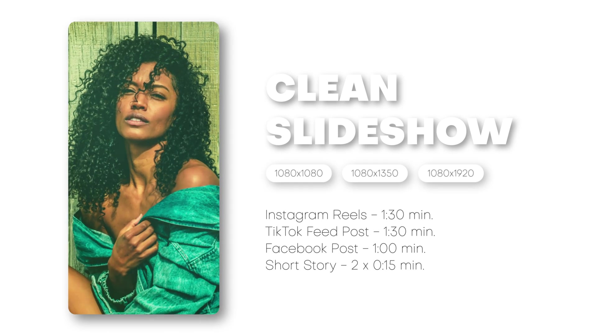 Clean Slideshow Instagram Reels, TikTok Post, Short Stories Videohive 40470203 After Effects Image 11