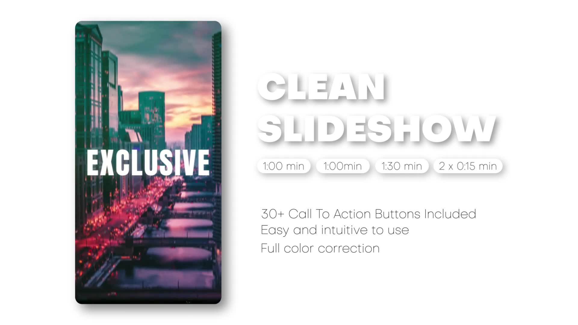Clean Slideshow Instagram Reels, TikTok Post, Short Stories Videohive 40470203 After Effects Image 2